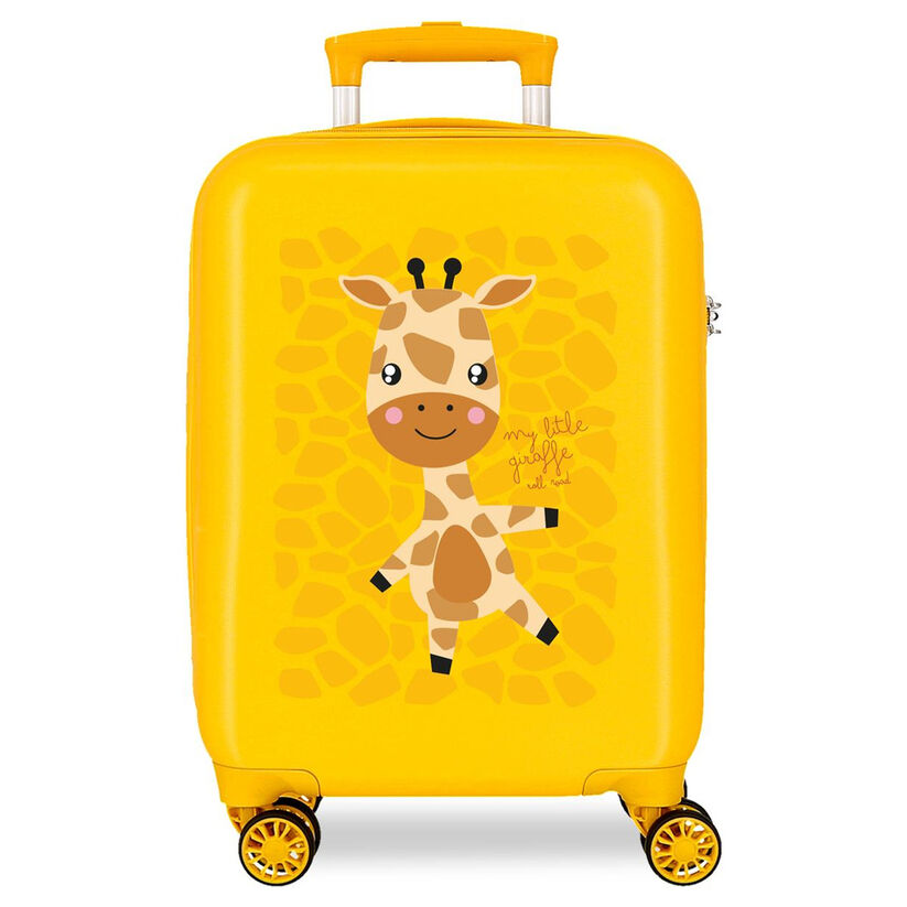 Maleta trolley ABS Happy Pets Giraffe Roll Road 50cm - Frikibase.com