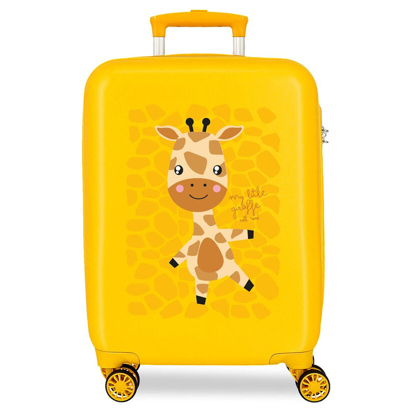 Maleta trolley ABS Happy Pets Giraffe Roll Road 55cm - Frikibase.com