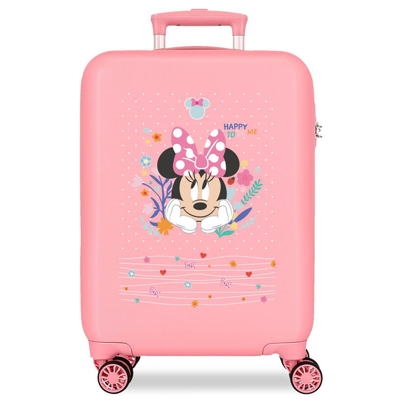 Maleta trolley ABS Happy To Be Me Minnie Disney 55cm - Frikibase.com