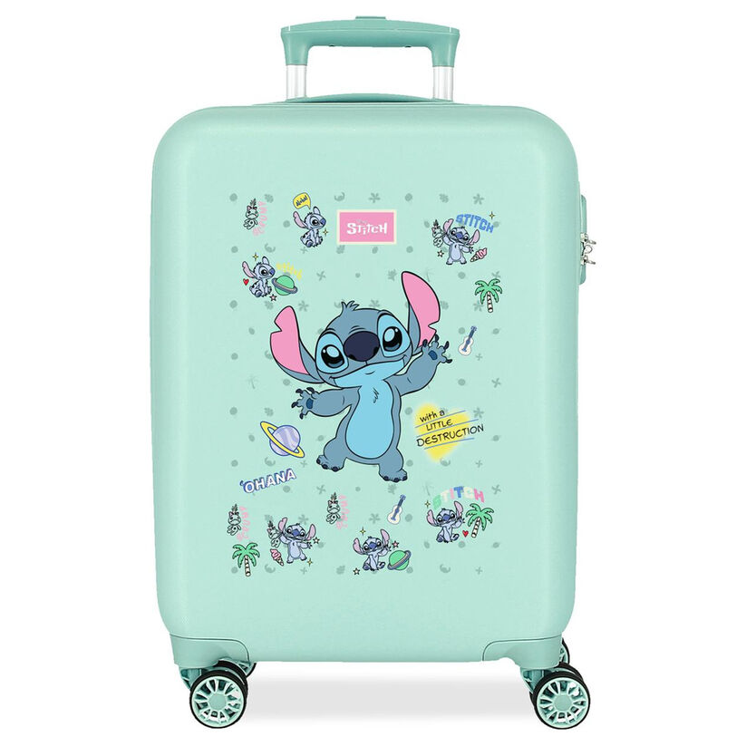 Maleta trolley ABS Little Destrution Stitch Disney 55cm - Frikibase.com