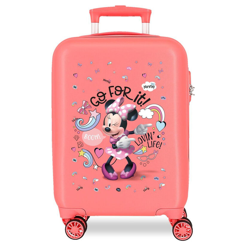 Maleta trolley ABS Loving Life Minnie Disney 50cm - Frikibase.com