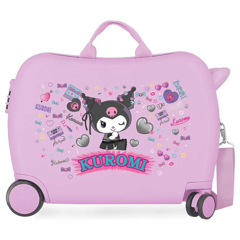 Maleta trolley ABS Retropop Kuromi Hello Kitty 50cm - Frikibase.com