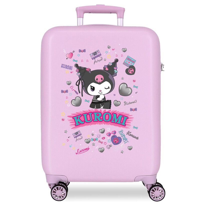 Maleta trolley ABS Retropop Kuromi Hello Kitty 55cm - Frikibase.com