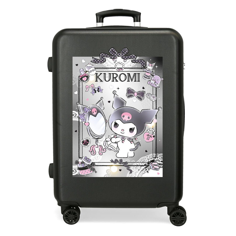 Maleta trolley expandible ABS Dream Closer Kuromi Hello Kitty 65cm - Frikibase.com