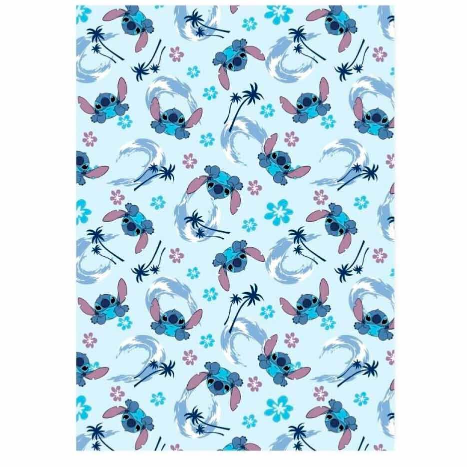 Manta coralina Stitch Disney 110x140cm - Frikibase.com