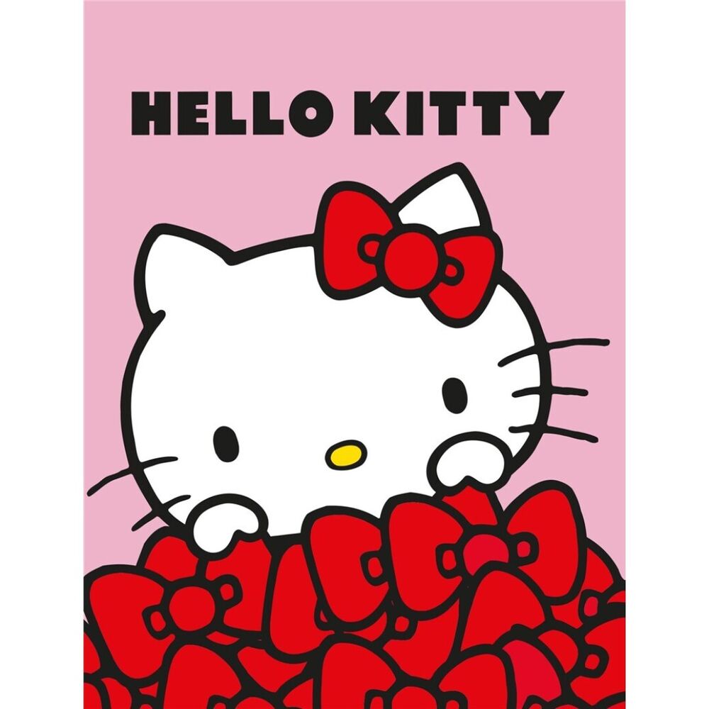 Manta franela Hello Kitty 130x160cm - Frikibase.com