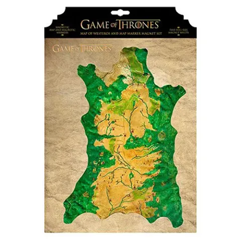 Mapa magnetico Westeros Juego de Tronos - Frikibase.com