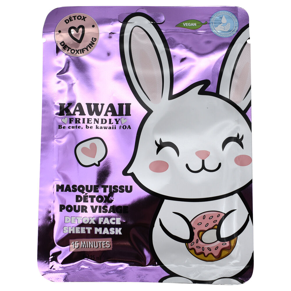 Mascarilla facial Conejo Kawaii - Frikibase.com