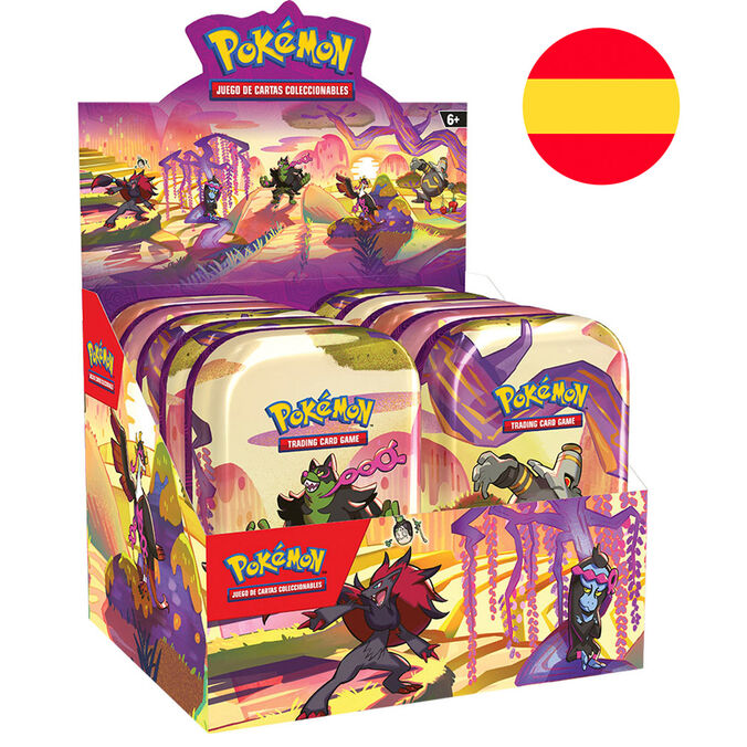 Mini lata cartas SV6 Pokemon español surtido - Frikibase.com