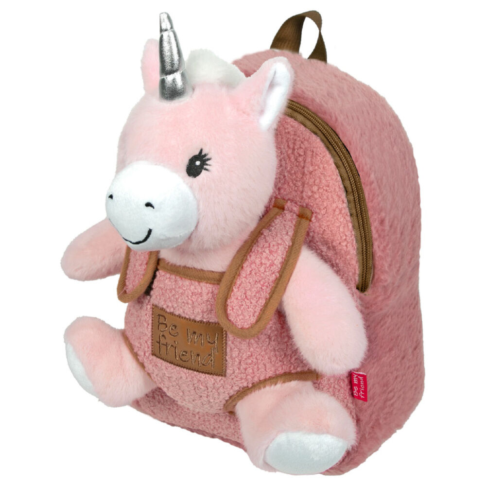 Mochila + peluche unicornio 27cm - Frikibase.com