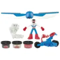 Moto cortadora del Capitan America Marvel Play-Doh – imagen 2