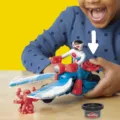 Moto cortadora del Capitan America Marvel Play-Doh – imagen 5