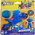 Moto Lanzaescudos + figura Capitan America Los Vengadores Avengers Marvel - Frikibase.com