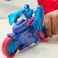 Moto Lanzaescudos + figura Capitan America Los Vengadores Avengers Marvel – imagen 5