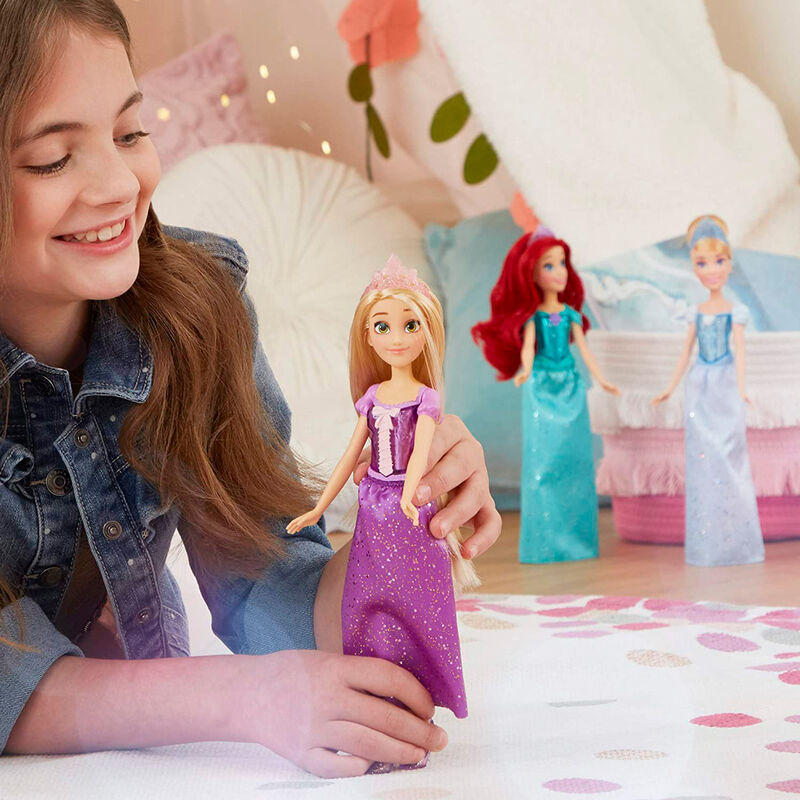 Muñeca Brillo Real Rapunzel Disney - Frikibase.com