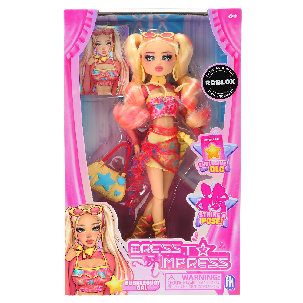 Muñeca Bubble Gum Gal Fashion Doll Dress to Impress - Frikibase.com