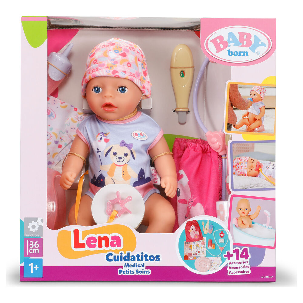 Muñeca Lena Cuidaditos Baby Born 36cm - Frikibase.com