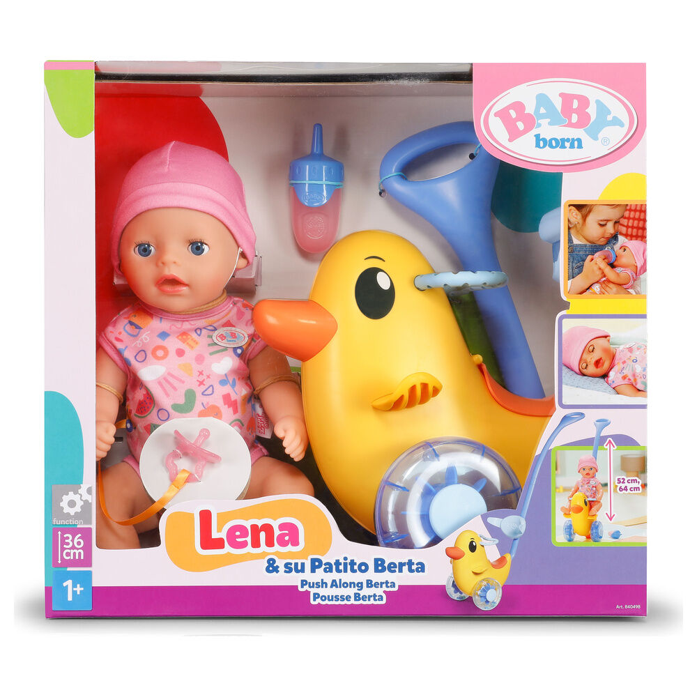 Muñeca Lena + Patito Berta Baby Born 36cm - Frikibase.com