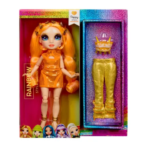 Muñeca Poppy Style Icons Fashion Dolls Rainbow High - Frikibase.com