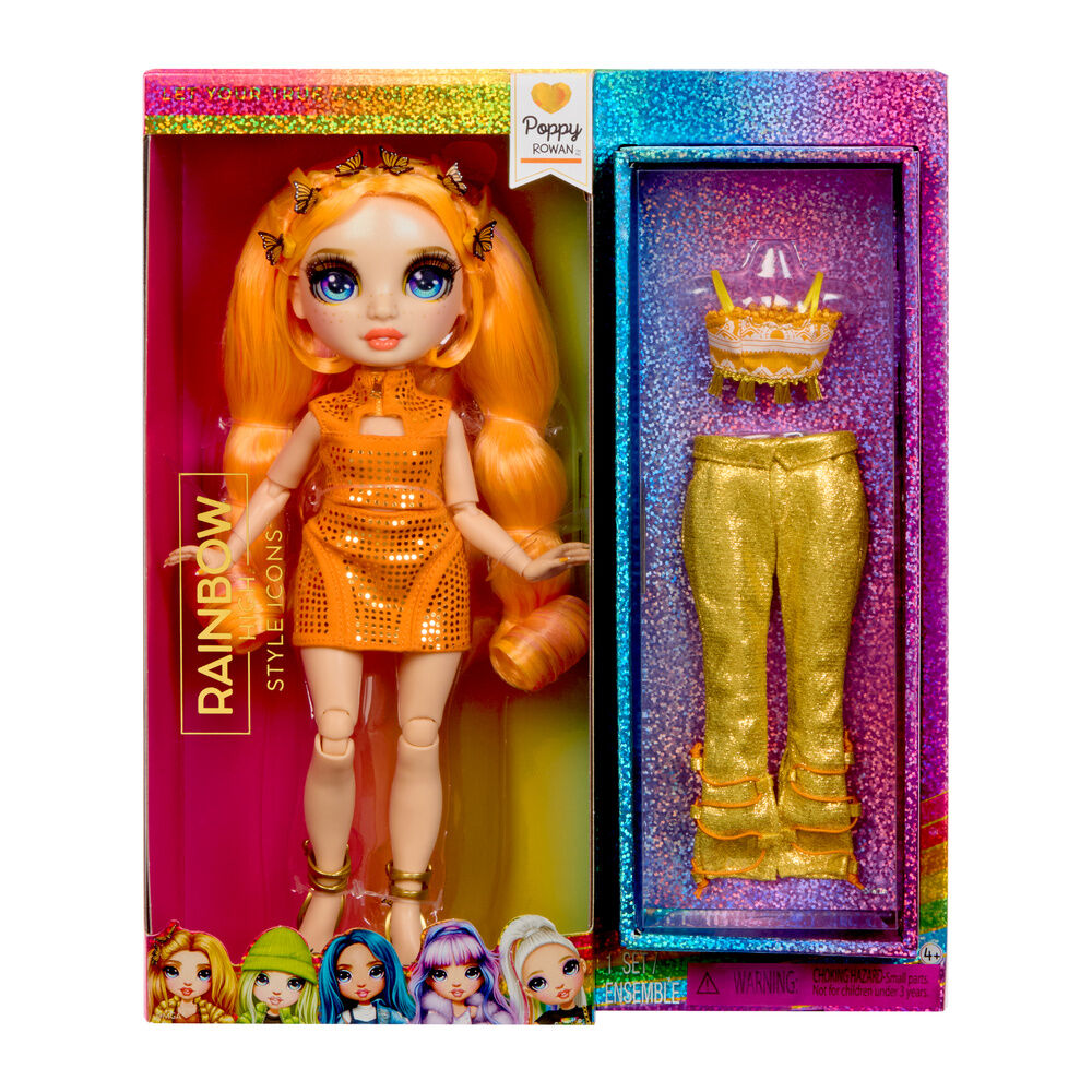 Muñeca Poppy Style Icons Fashion Dolls Rainbow High - Frikibase.com