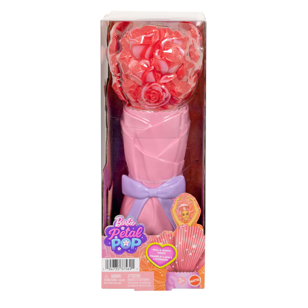 Muñeca Rosa Roja Petal Pop Barbie - Frikibase.com