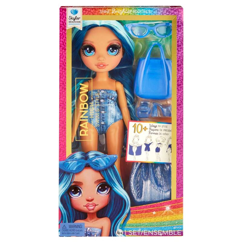 Muñeca Skyler Bajo el sol Rainbow High 25cm - Frikibase.com