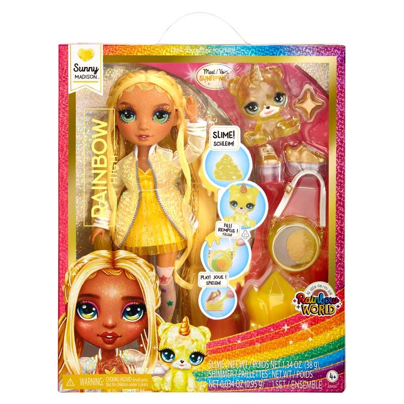 Muñeca Sunny Rainbow World Rainbow High 25cm - Frikibase.com