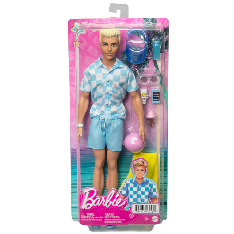 Muñeco Ken Dia en la Playa Barbie - Frikibase.com