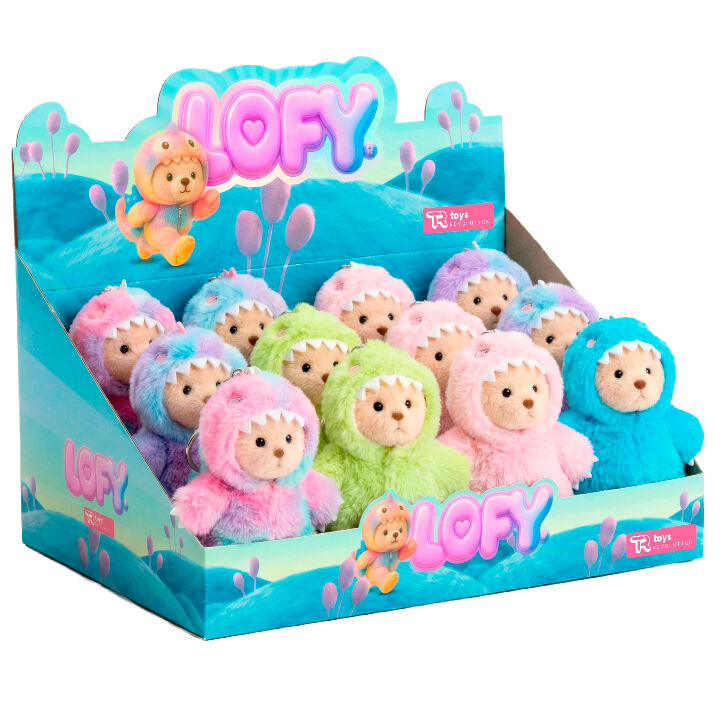 Muñeco llavero peluche Oso Lofy 17cm surtido - Frikibase.com