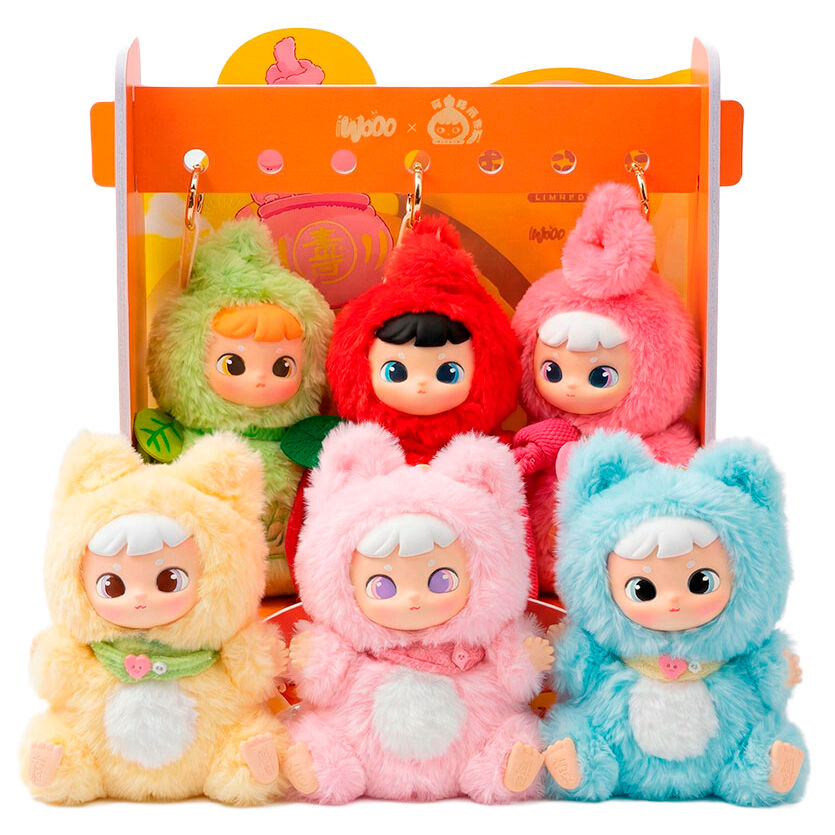 Muñeco llavero sorpresa Blind Box Hulu Fox Series Invited 18cm surtido - Frikibase.com