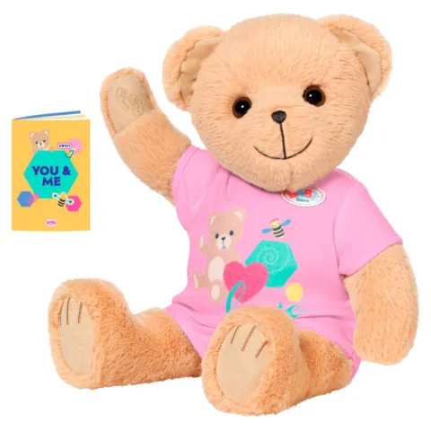 Muñeco peluche Osito Rosa Baby Born 36cm - Frikibase.com