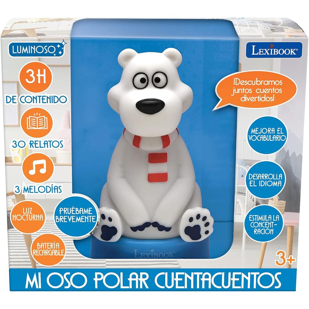 Oso 3D Luz nocturna contandor de historias - Frikibase.com