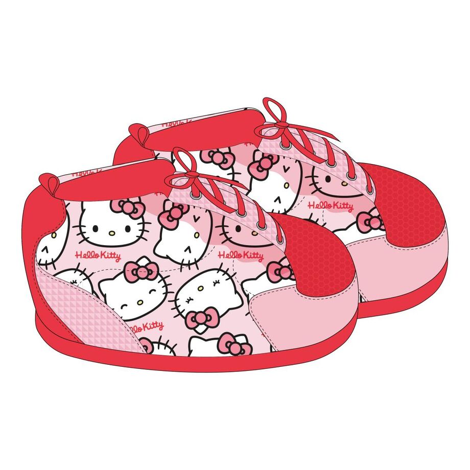 Pantuflas bota Hello Kitty adulto - Frikibase.com