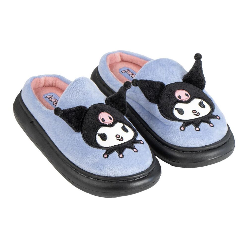 Pantuflas Kuromi Hello Kitty adulto - Frikibase.com