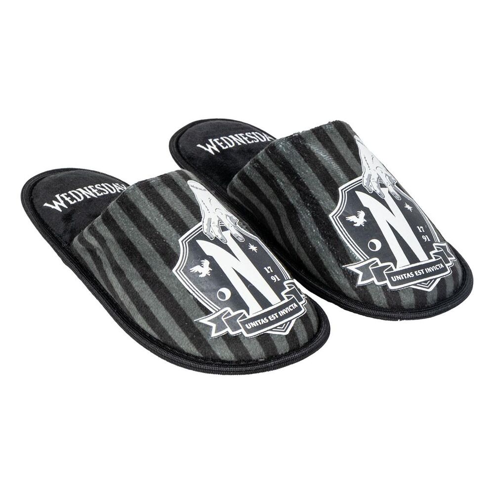 Pantuflas Miercoles adulto - Frikibase.com