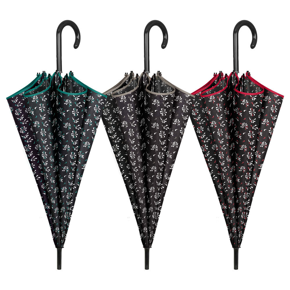 Paraguas automatico negro estampado 61cm surtido - Frikibase.com