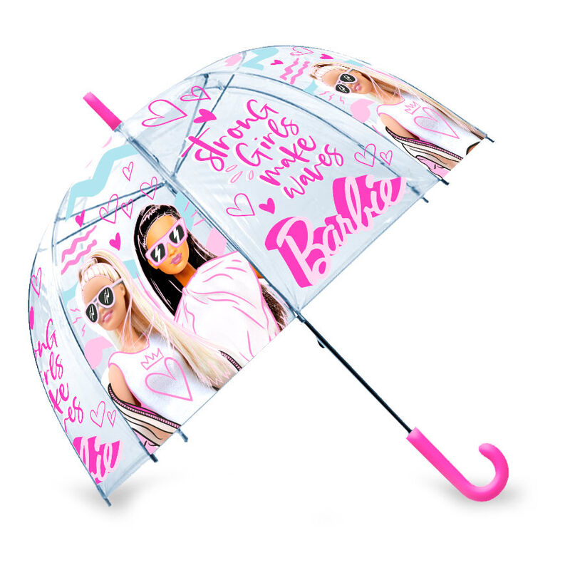 Paraguas manual Barbie 46cm - Frikibase.com