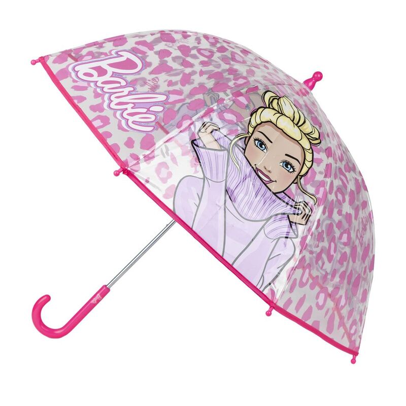 Paraguas manual burbuja Barbie - Frikibase.com