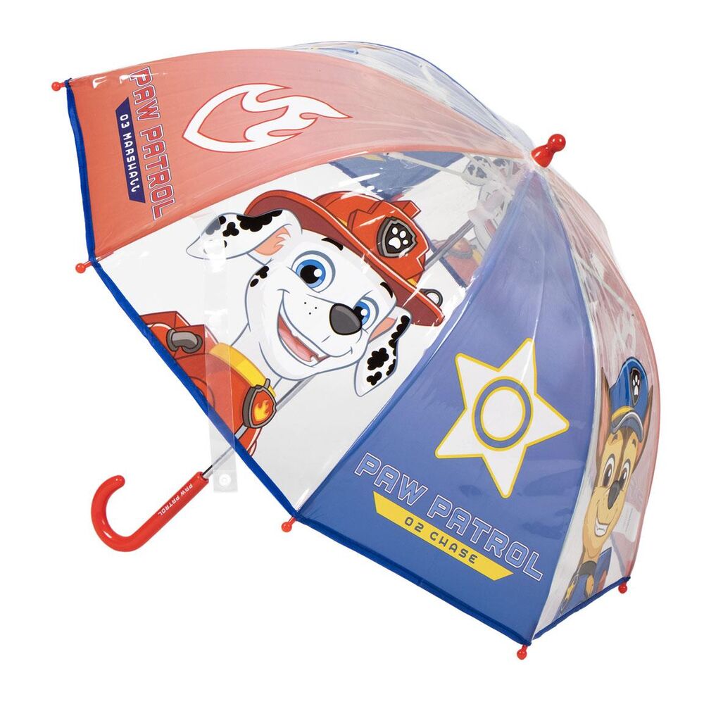Paraguas manual burbuja Patrulla Canina Paw Patrol - Frikibase.com