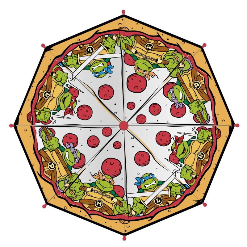 Paraguas manual burbuja Tortugas Ninja 45cm - Frikibase.com