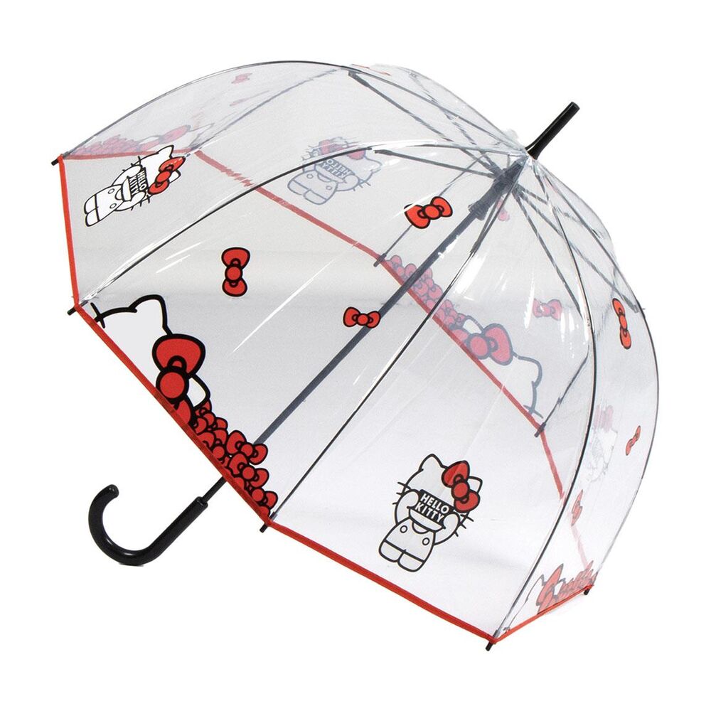 Paraguas manual Hello Kitty - Frikibase.com