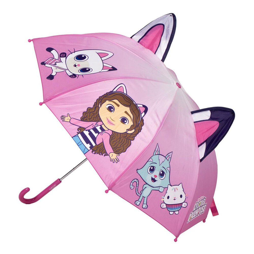 Paraguas manual La Casa de Muñecas de Gabby 45cm - Frikibase.com