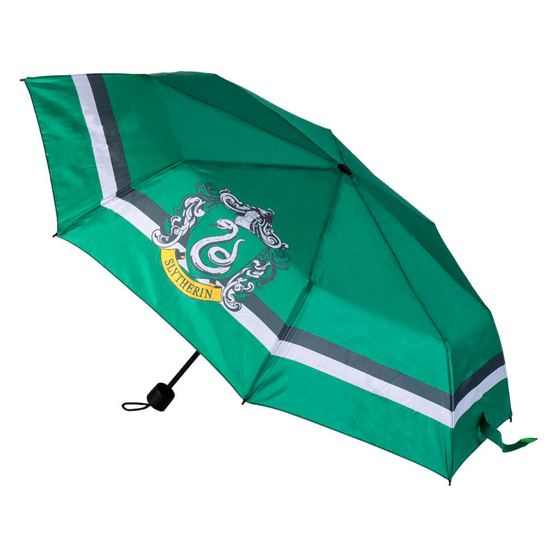 Paraguas manual plegable Slytherin Harry Potter 53cm - Frikibase.com