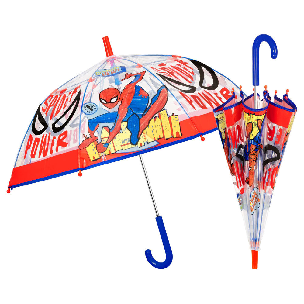 Paraguas manual Spiderman Marvel 45cm - Frikibase.com