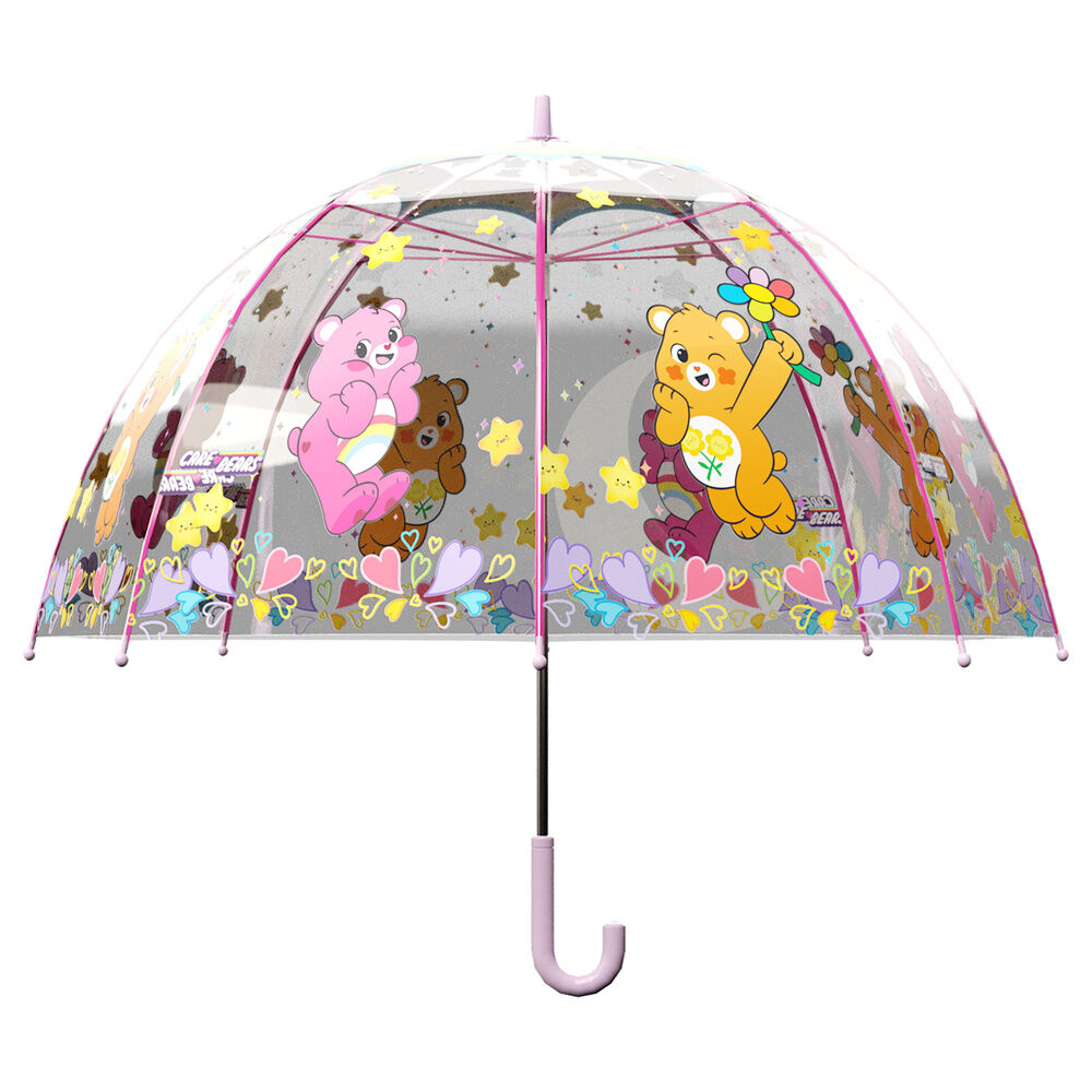 Paraguas manual transparente burbuja Osos Amorosos 48cm - Frikibase.com