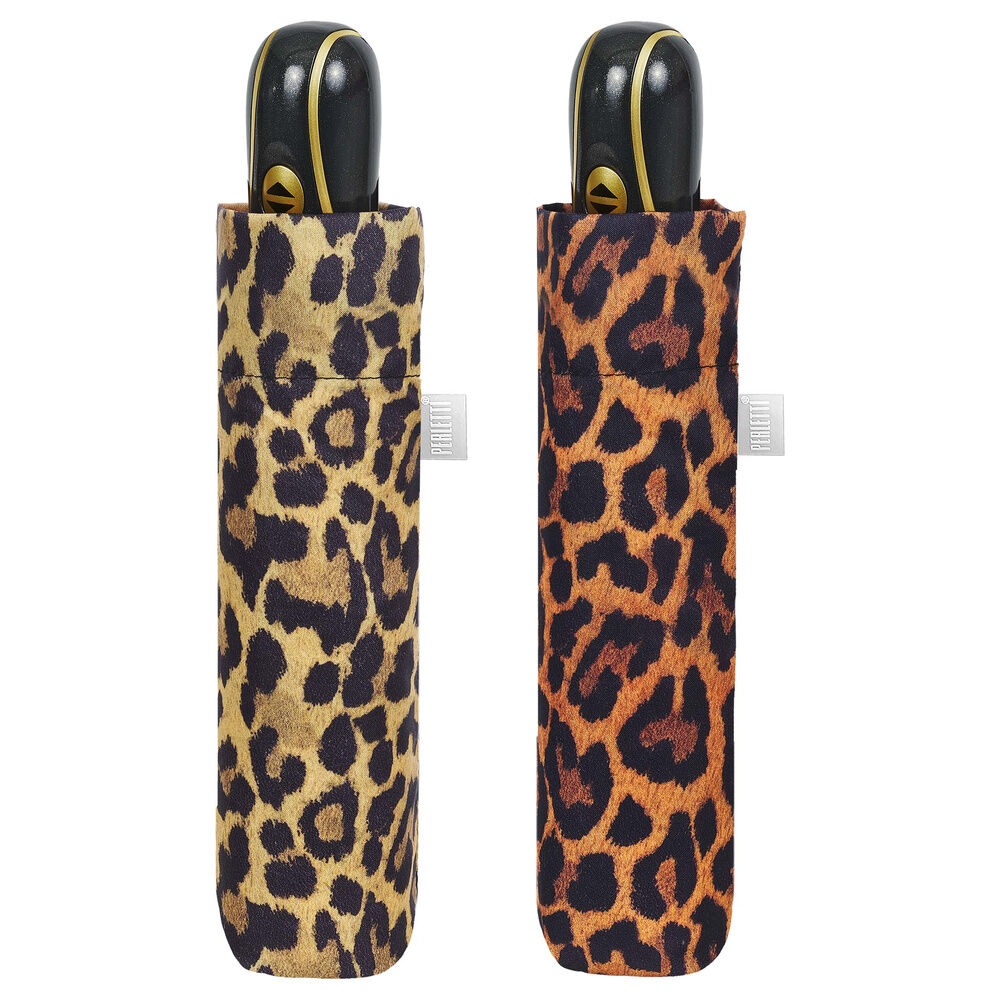 Paraguas plegable automatico leopardo 54cm surtido - Frikibase.com