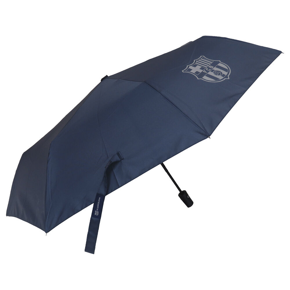Paraguas plegable manual FC Barcelona 48cm - Frikibase.com
