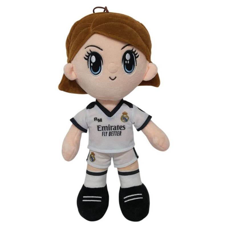 Peluche Jugadora Baloncesto Real Madrid 36cm - Frikibase.com