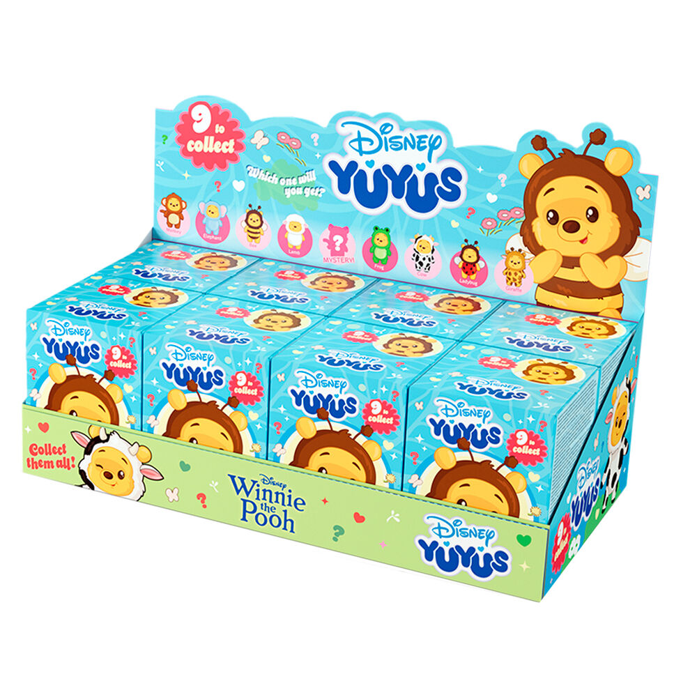 Peluche sorpresa YuYus Winnie the Pooh Disney 12cm surtido - Frikibase.com