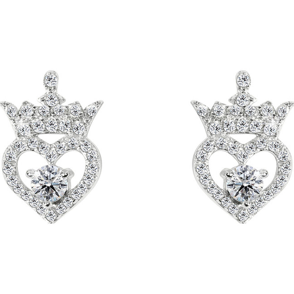 Pendientes Abril Princesas Disney plata - Frikibase.com